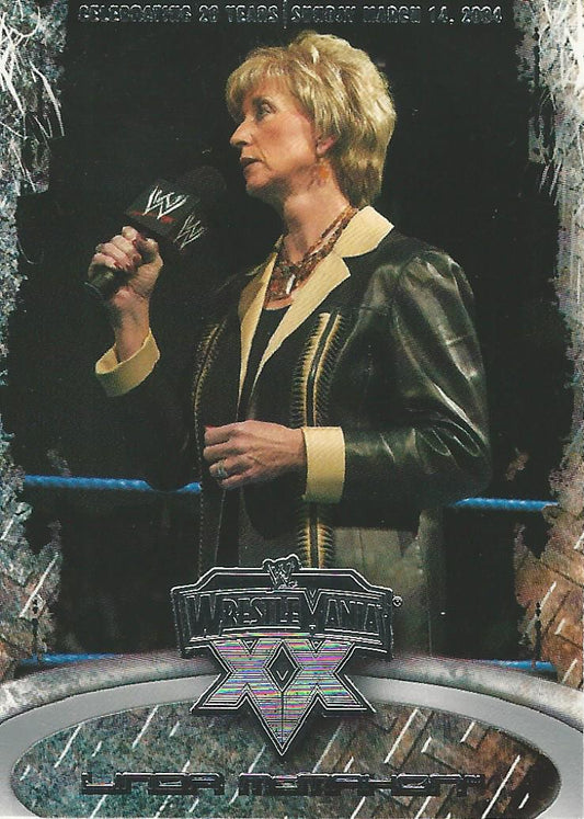 WWE Fleer Wrestlemania XX 2004 Linda McMahon #30