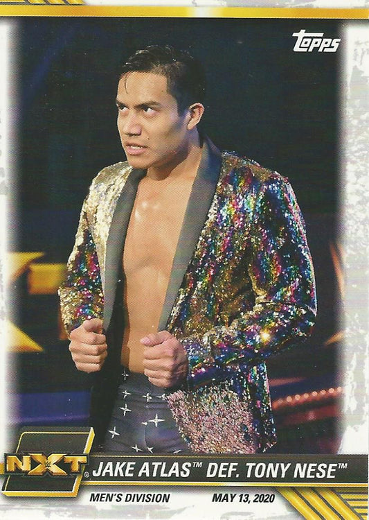 WWE Topps NXT 2021 Jake Atlas #25