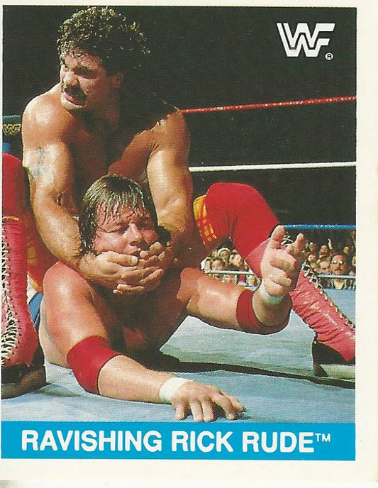 WWF Merlin Sticker Collection 1990 Rick Rude #30