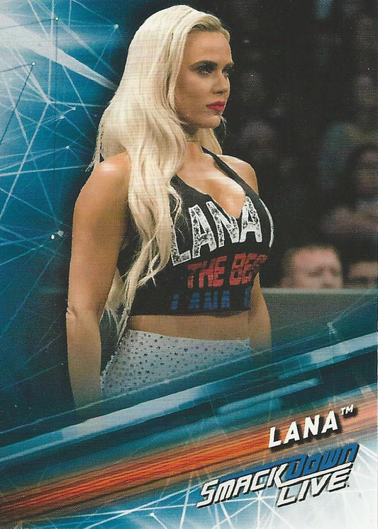 WWE Topps Smackdown 2019 Lana #30