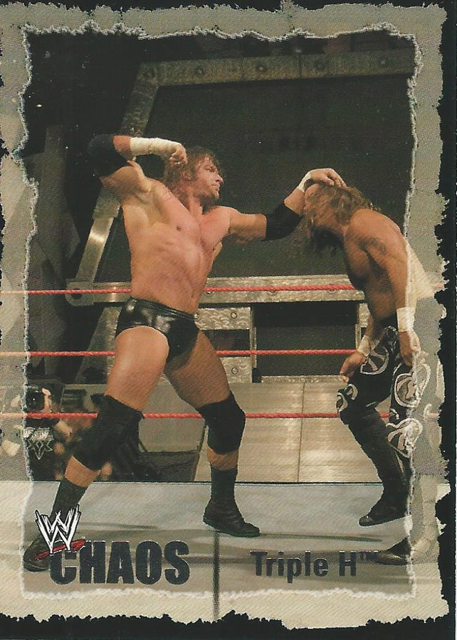 WWE Fleer Chaos 2004 Triple H #30