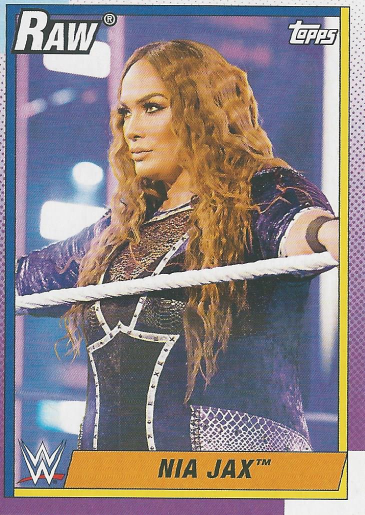 WWE Topps Heritage 2021 Nia Jax #30