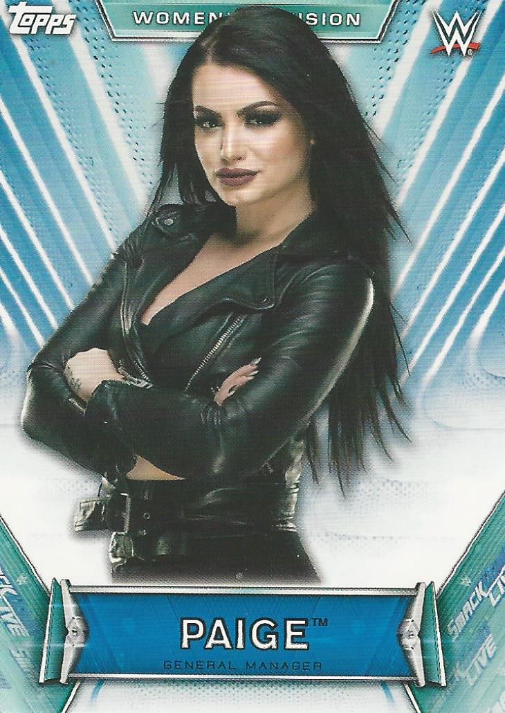 WWE Topps Women Division 2019 Paige #30