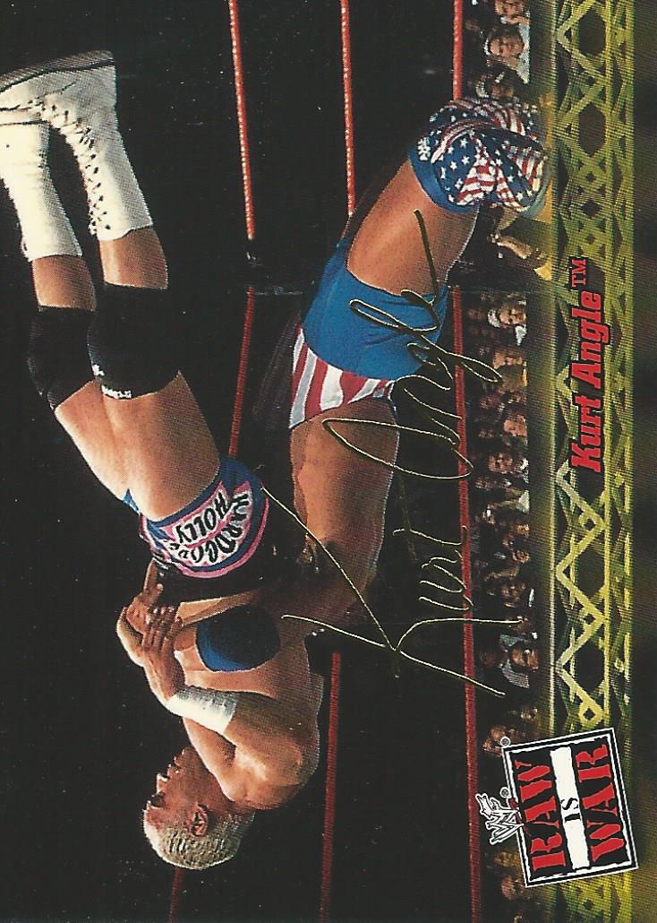 WWF Fleer Raw 2001 Kurt Angle #30