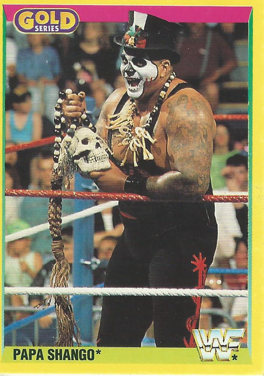 WWF Merlin Gold Series 2 1992 Papa Shango #30