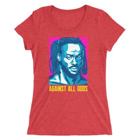 Kofi Kingston "Against All Odds" Women's Tri-Blend T-Shirt