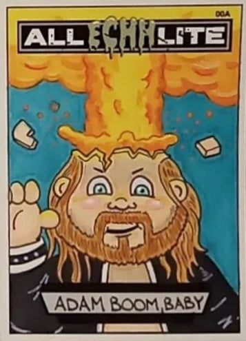Adam Boom, Baby trading card PW Catalog