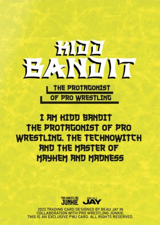 Kidd Bandit trading card PW Catalog