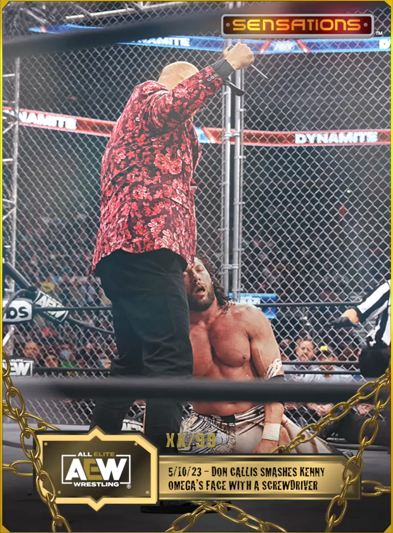 5/10/23 – DON Callis – DON Callis Smashes Kenny Omega’s Face With a Screwdriver