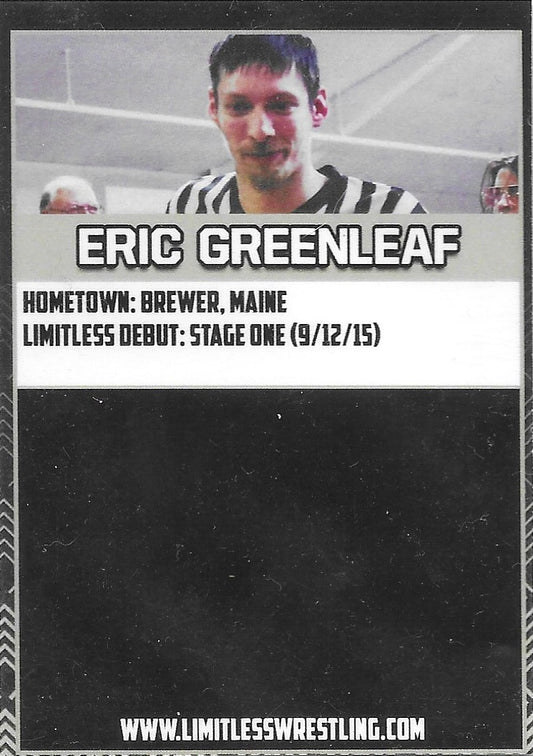 Eric Greenleaf trading card PW Catalog