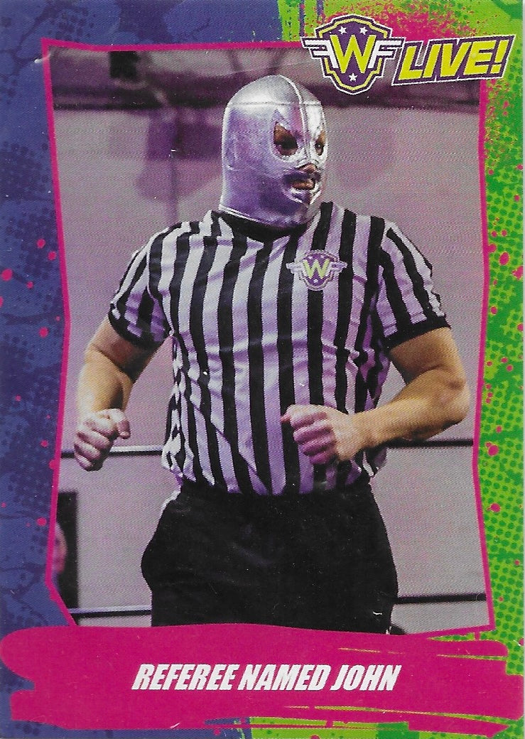 Referee Named John trading card PW Catalog