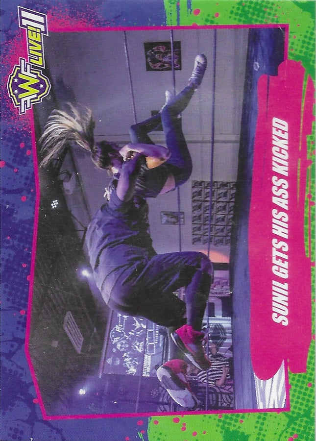 Sunil Gets HIS ASS Kicked trading card PW Catalog