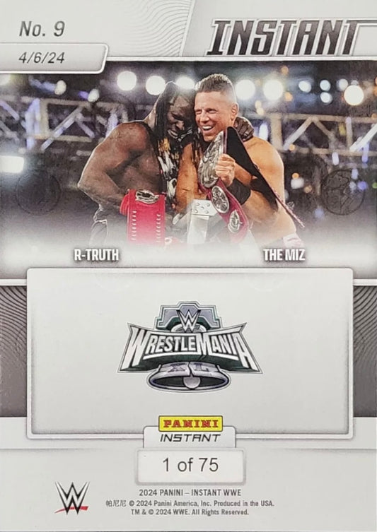 R-Truth / the MIZ – the Awesome Truth Wins the RAW TAG Team Championships