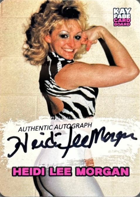 Heidi LEE Morgan trading card PW Catalog