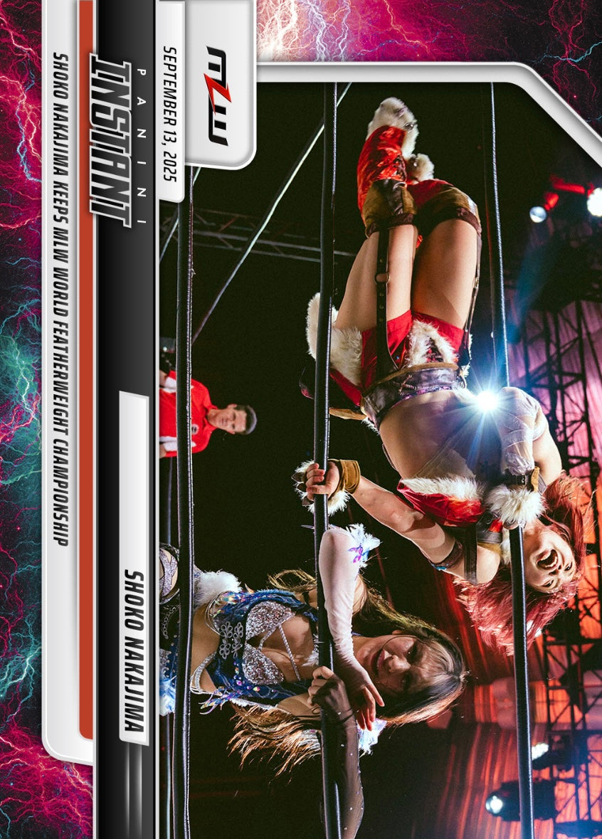 Shoko Nakajima – Shoko Nakajima Keeps MLW World Featherweight Championship trading card PW Catalog