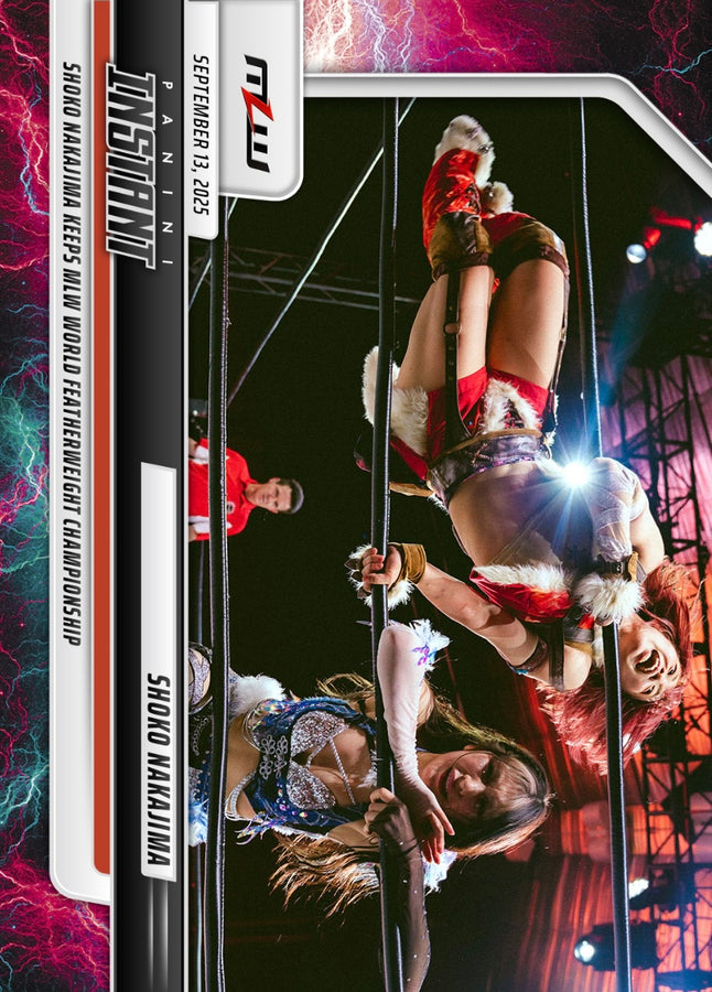 Shoko Nakajima – Shoko Nakajima Keeps MLW World Featherweight Championship trading card PW Catalog