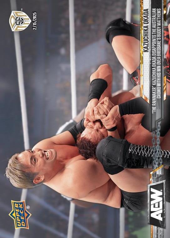 Kazuchika Okada – “the Rainmaker” Kazuchika Okada Disappoints the Australian Crowd With HIS Win Over Brisbane’s Buddy Matthews