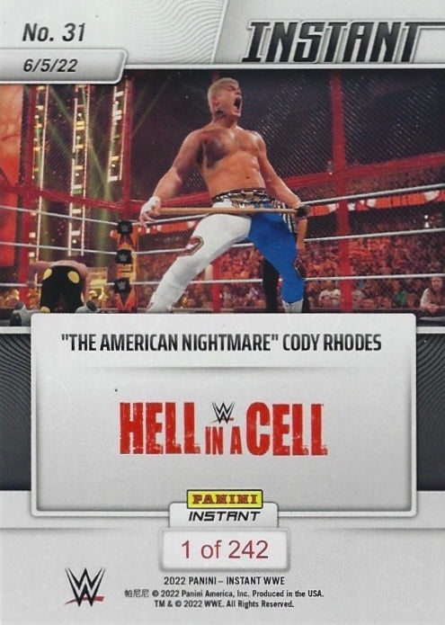 “The American Nightmare” Cody Rhodes – Cody Rhodes Puts on a Performance of a Lifetime