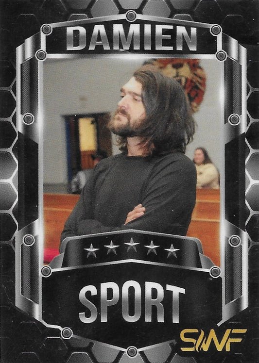 Damien Sport trading card PW Catalog