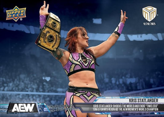 Kris Statlander – Kris Statlander Shocks the World and Ends “Timeless” Toni Storm’s Reign AS the AEW Women’s World Champion