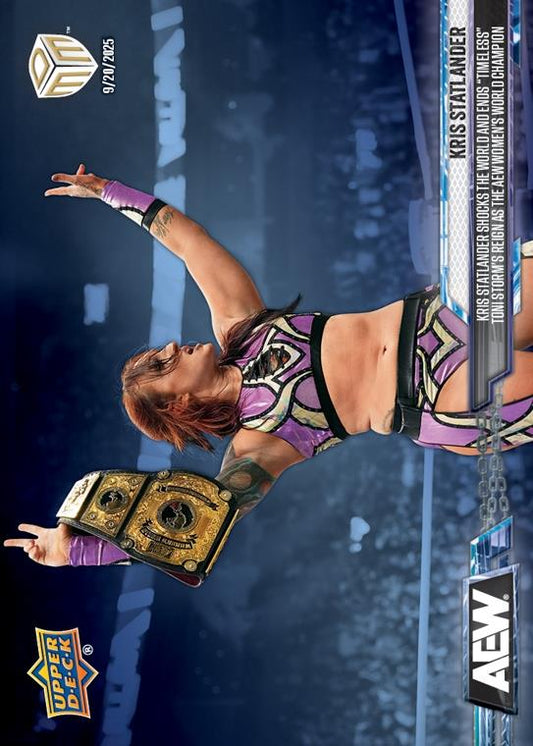 Kris Statlander – Kris Statlander Shocks the World and Ends “Timeless” Toni Storm’s Reign AS the AEW Women’s World Champion