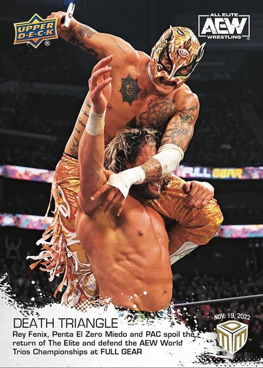 Death Triangle – REY Fenix, Penta el Zero Miedo and PAC Spoil the Return of the Elite and Defend the AEW World Trios Championships at Full Gear