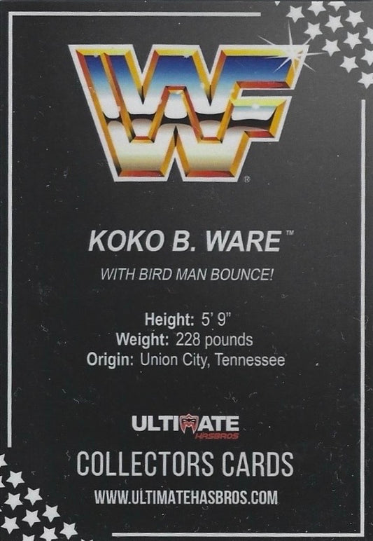 Koko B. Ware trading card PW Catalog