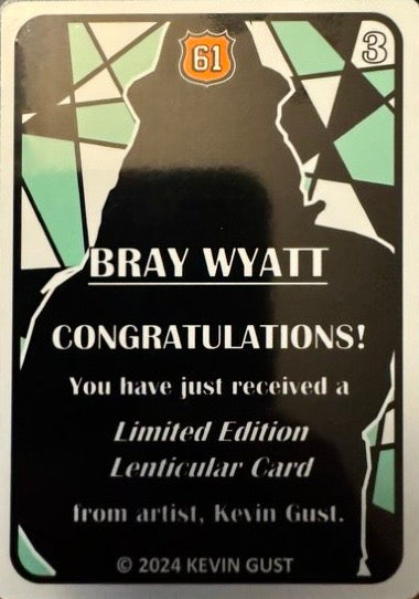 Bray Wyatt (Husky Harris) trading card PW Catalog
