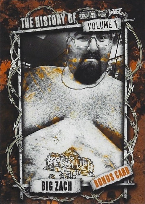 Big Zach trading card PW Catalog