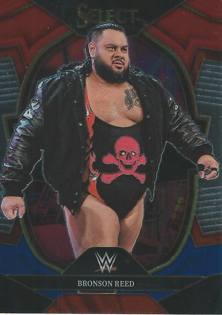 WWE Panini Select 2023 Red/Silver/Blue Bronson Reed #100