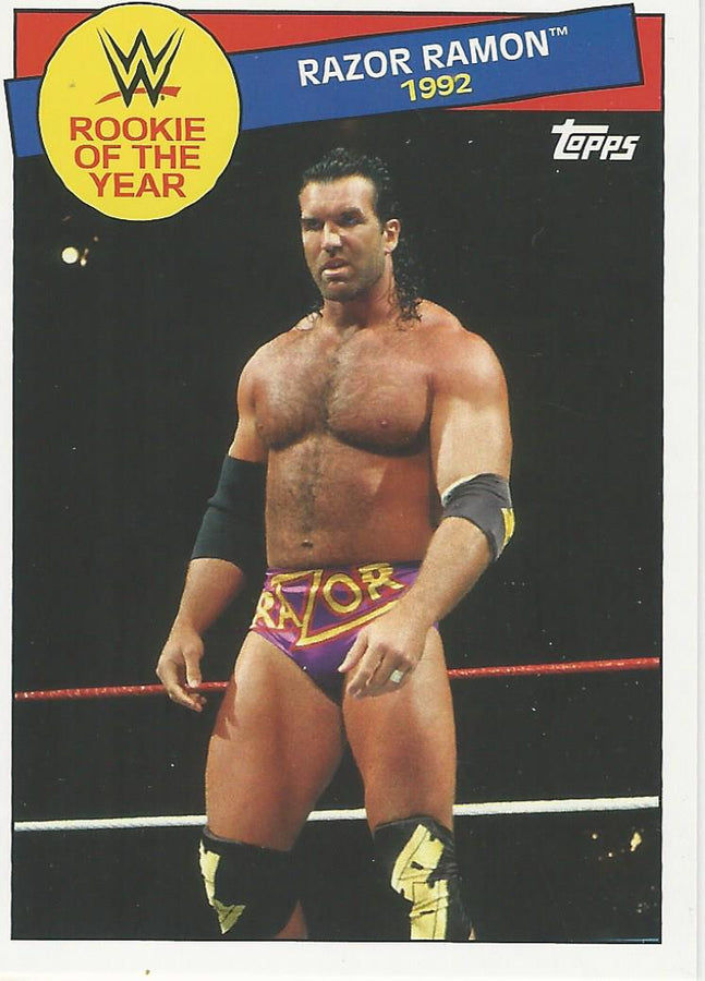 WWE Topps Heritage 2015 Razor Ramon 10 of 30 trading card PW Catalog