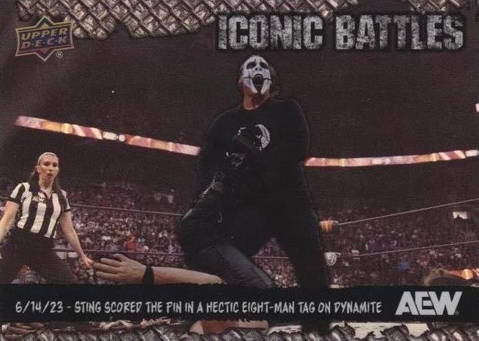 Iconic Battles – 6/14/23 – Sting Scored the PIN in a Hectic Eight-Man TAG on Dynamite