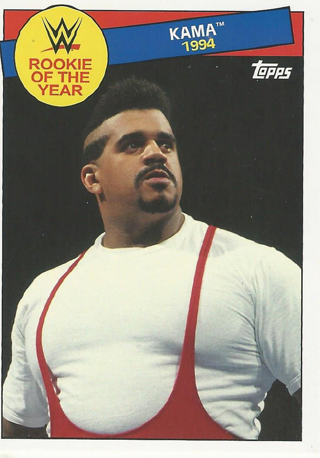 WWE Topps Heritage 2015 Kama 12 of 30 trading card PW Catalog