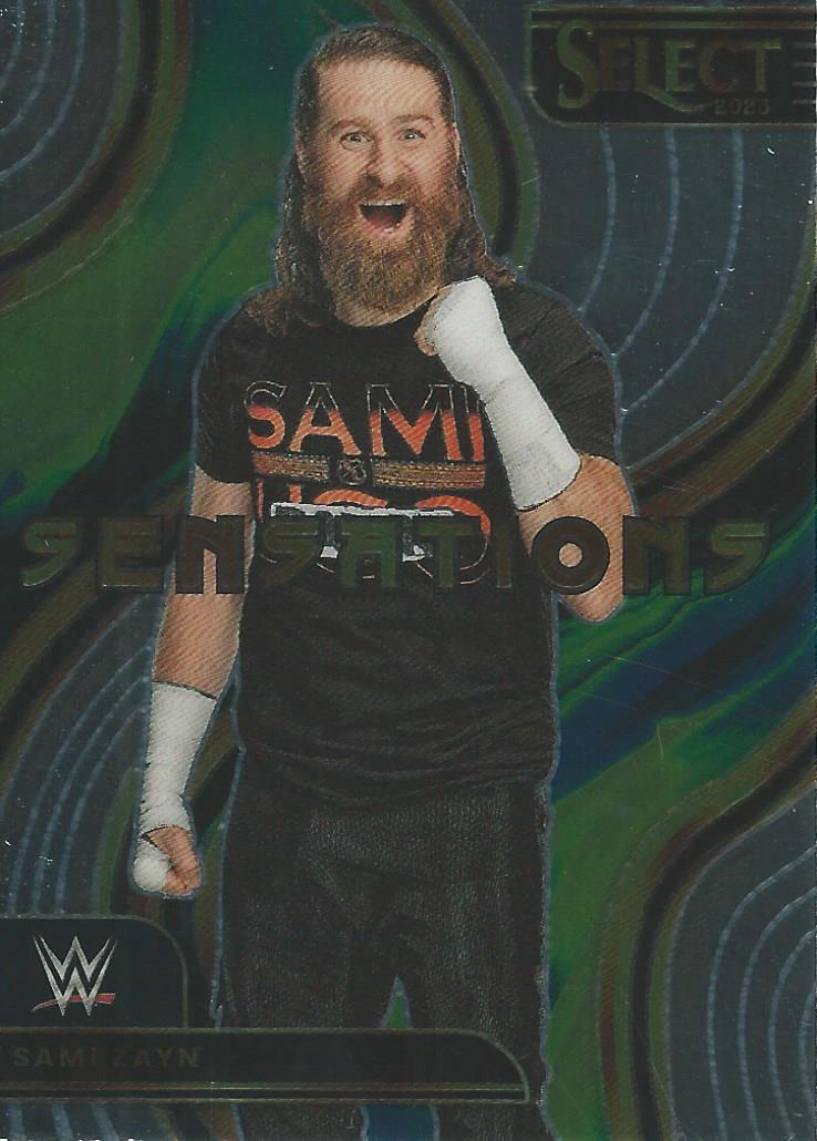 WWE Panini Select 2023 Sensations Sami Zayn #12
