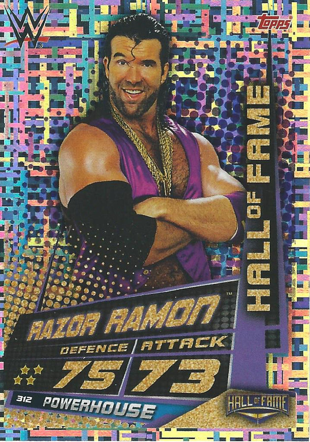 WWE Topps Slam Attax Universe 2019 Razor Ramon #312