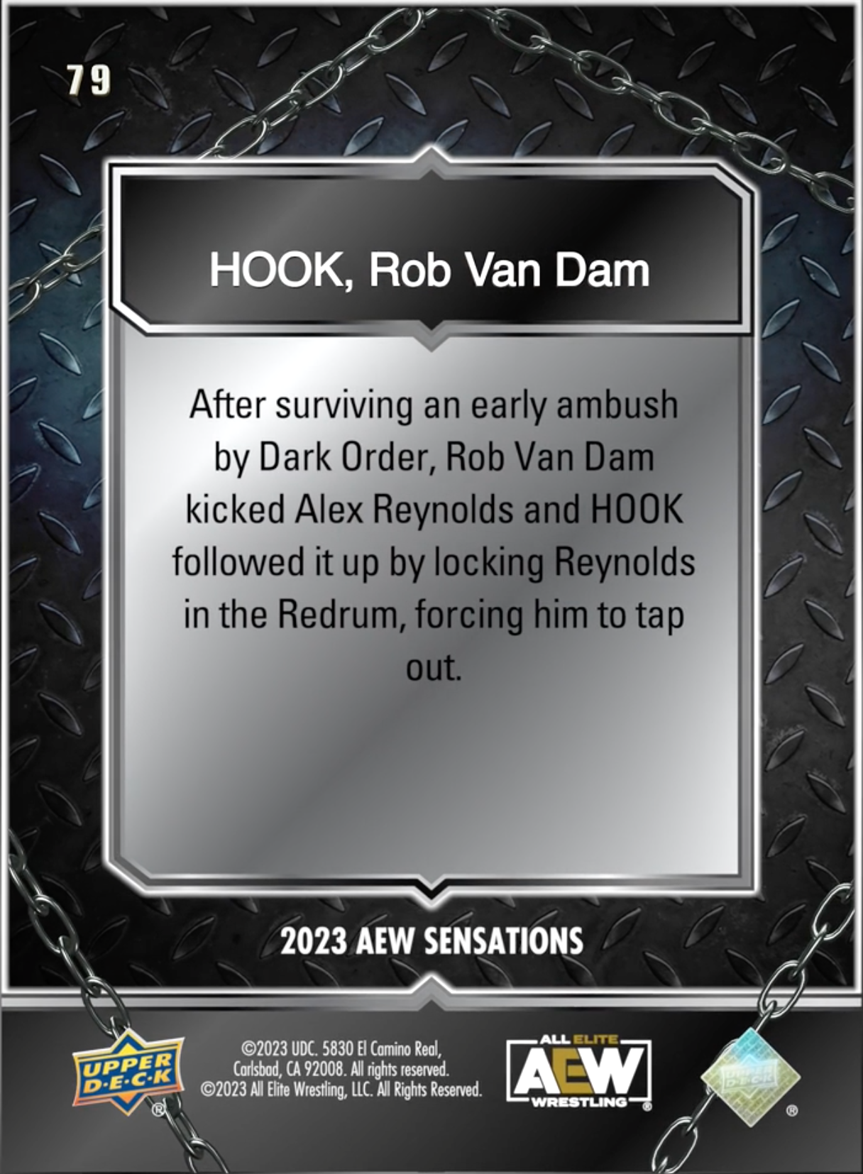 10/25/23 – Hook, ROB VAN DAM – Hook, ROB VAN DAM Defeat Alex Reynolds, John Silver