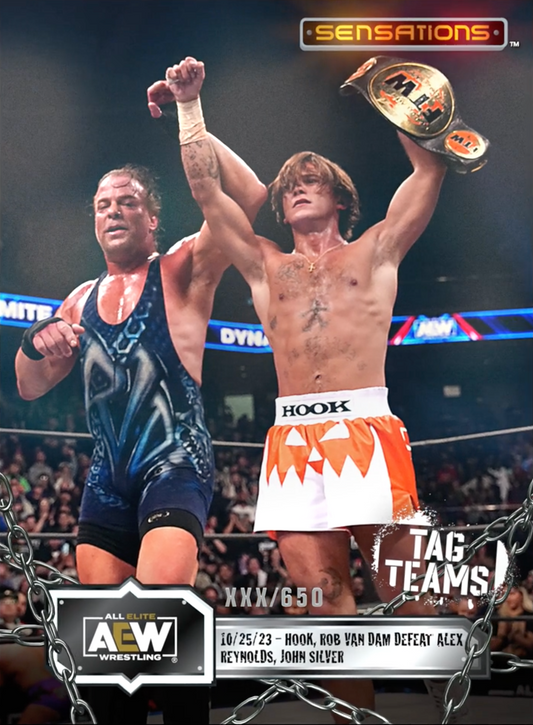 10/25/23 – Hook, ROB VAN DAM – Hook, ROB VAN DAM Defeat Alex Reynolds, John Silver