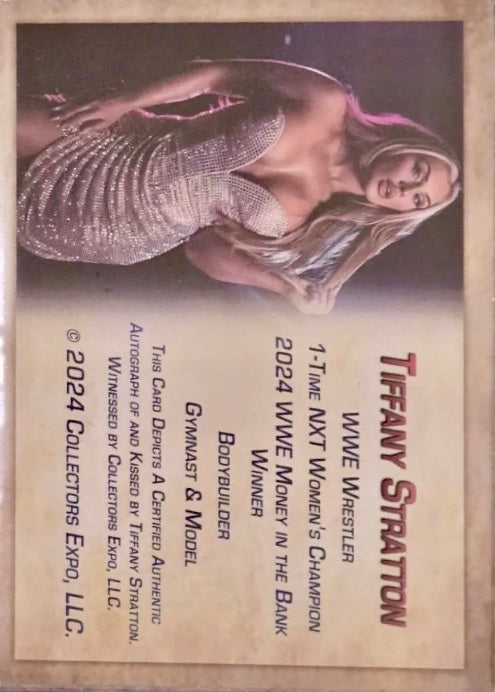 Tiffany Stratton trading card PW Catalog
