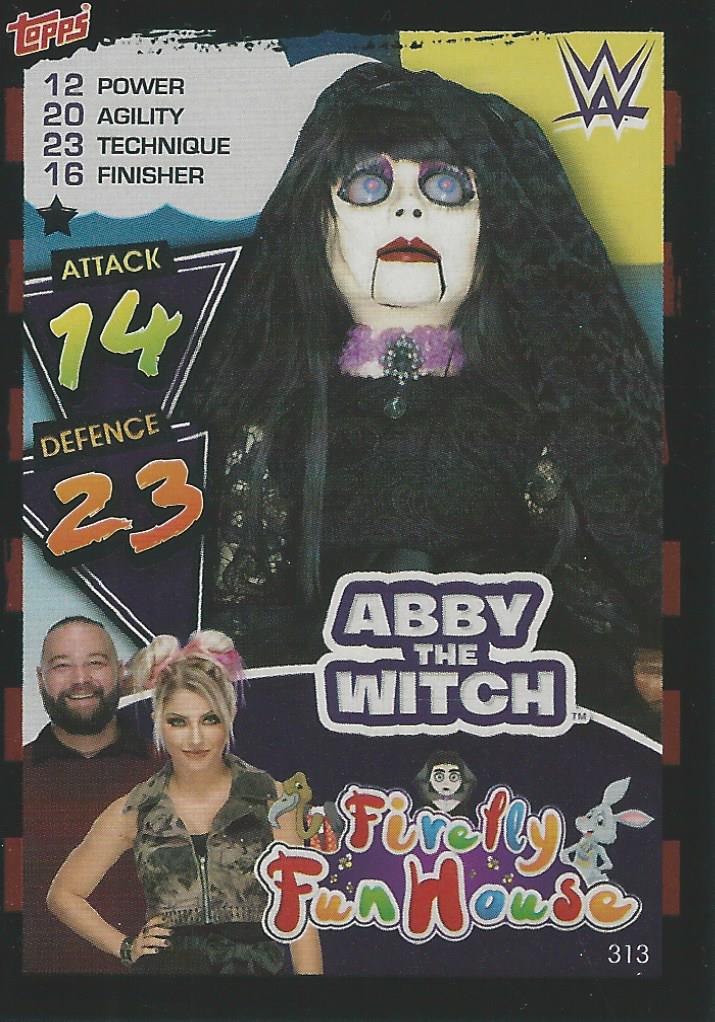 WWE Topps Slam Attax 2021 Abby the Witch #313