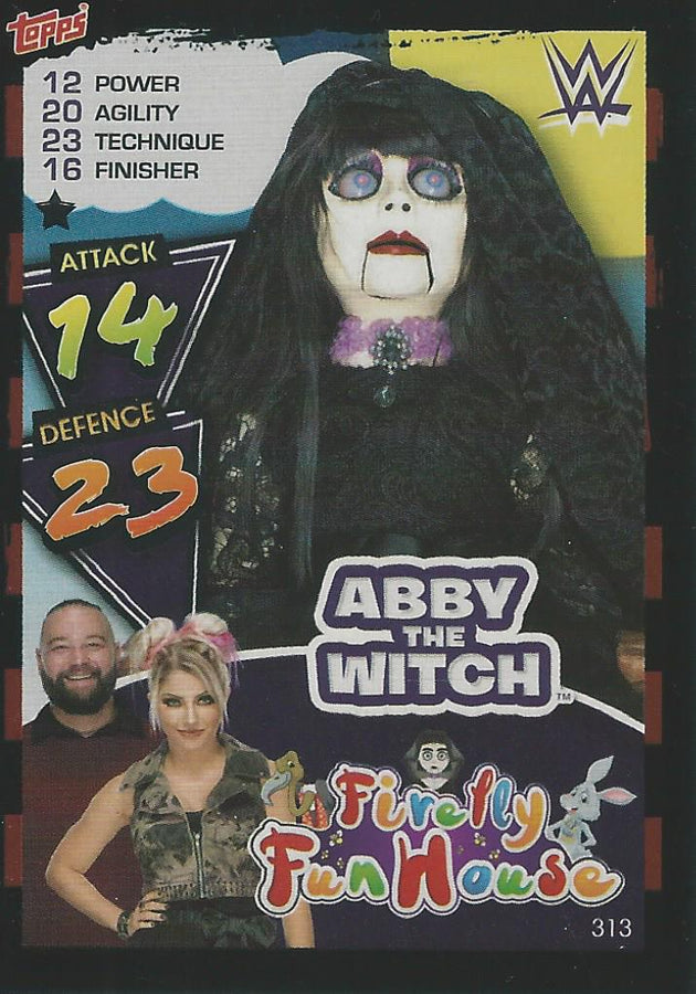 WWE Topps Slam Attax 2021 Abby the Witch #313