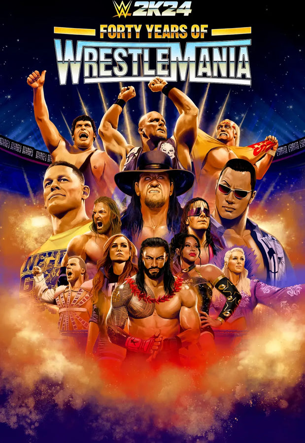 WWE 2K24 The 40 Years of WrestleMania Edition [DLC]