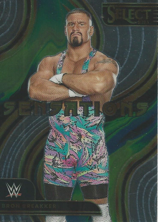 WWE Panini Select 2023 Sensations Bron Breakker #23
