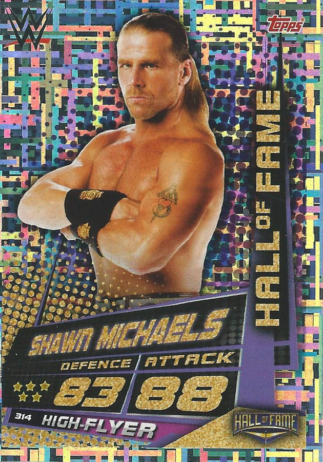 WWE Topps Slam Attax Universe 2019 Shawn Michaels #314