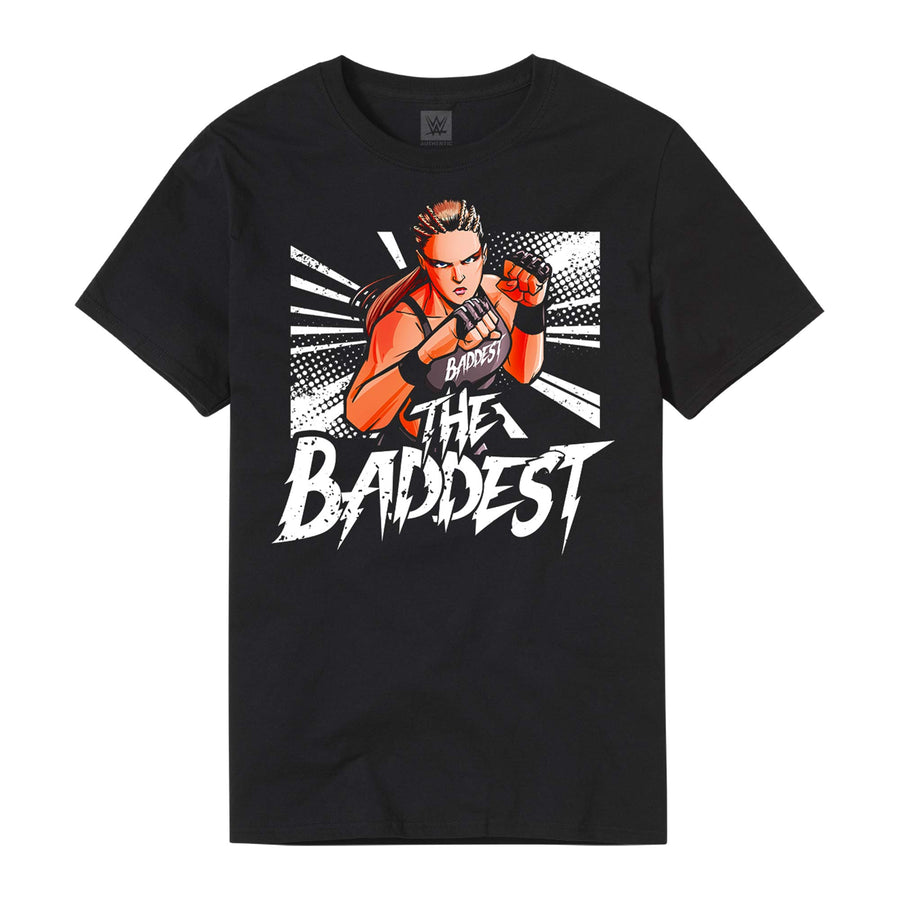 Ronda Rousey "The Baddest" Authentic T-Shirt