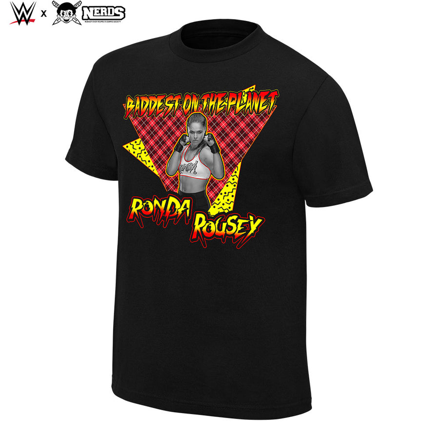 Ronda Rousey "Let's Get Rowdy" Neon Collection Graphic T-Shirt T-Shirt PW Catalog