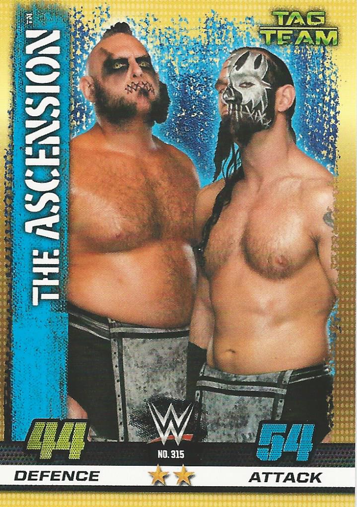 WWE Topps Slam Attax 10th Edition 2017 The Ascension #315