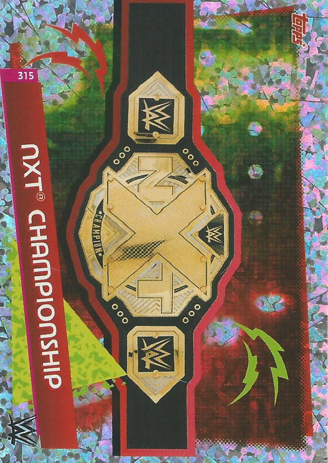 WWE Topps Slam Attax Reloaded 2020 NXT Championship #315