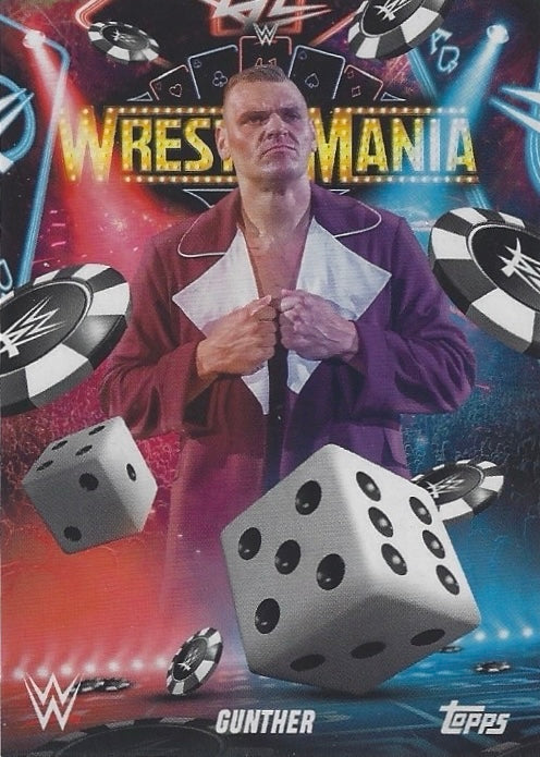 Gunther trading card PW Catalog
