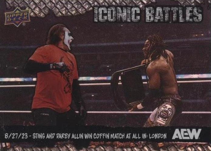 Iconic Battles – 8/27/23 – Sting and Darby Allin Win Coffin Match at All in: London