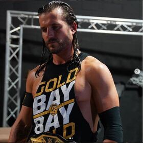 Adam Cole "Gold Gold Bay Bay" Authentic T-Shirt